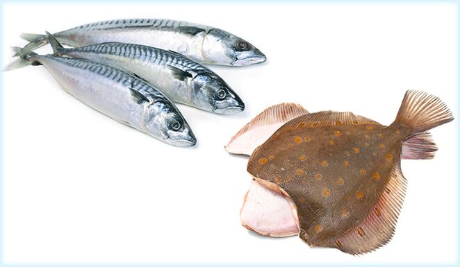 Mackerel and flounder a fish that increases potency in men