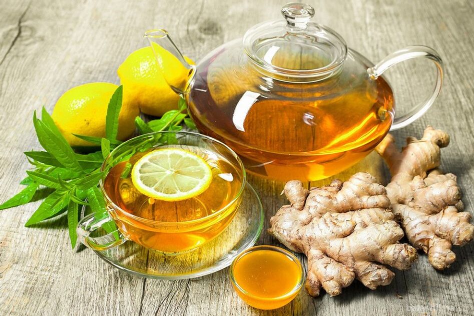 tea with ginger to boost