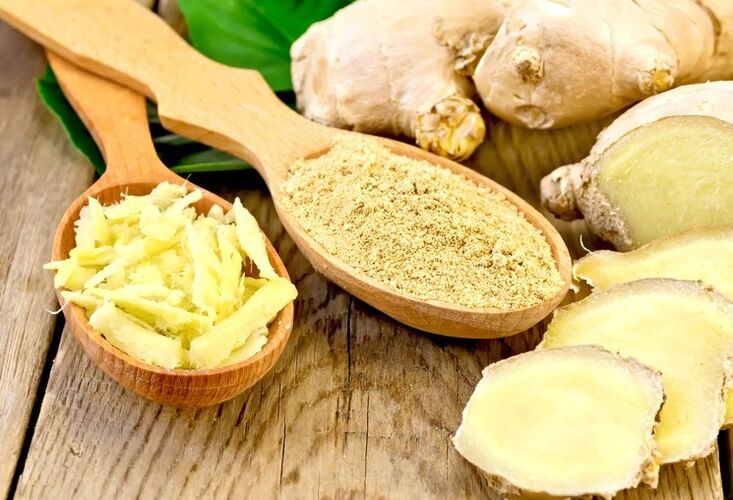 the use of ground ginger to enhance