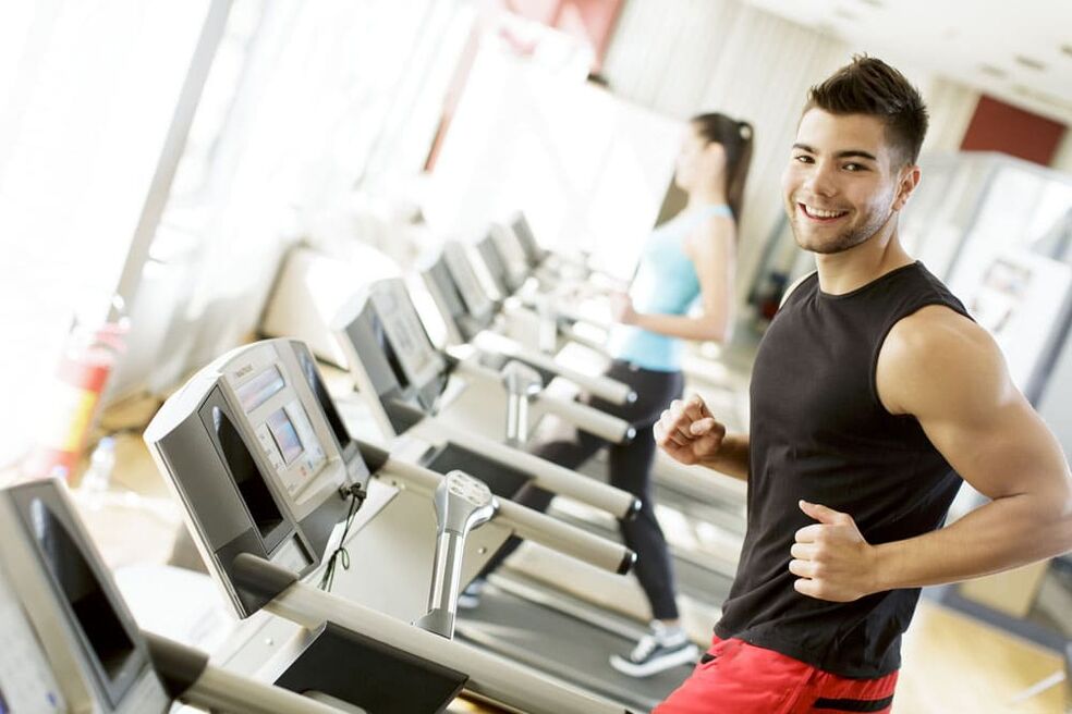 Cardiovascular exercises will help a man to accelerate his blood circulation. 